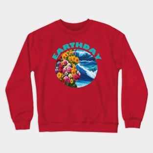 Earth Day Crewneck Sweatshirt